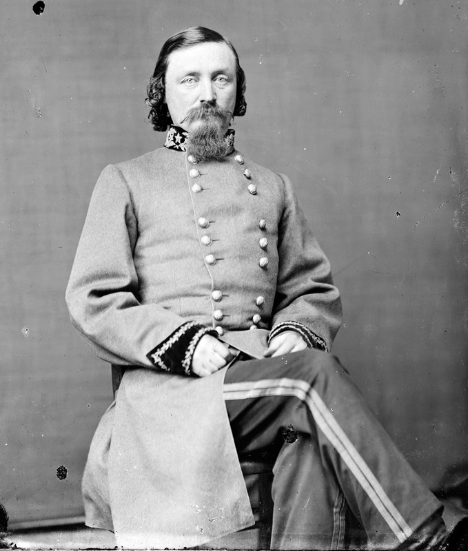 General George Picket (1825-1875), commander during the Mexican-American War and the Civil War.