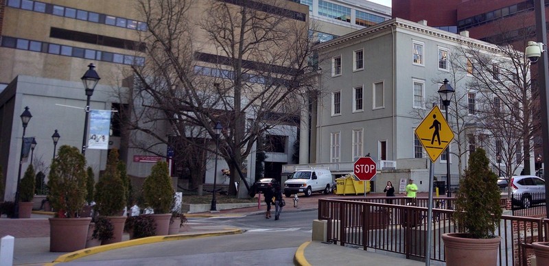 The new Museum of the Confederacy and the Confederate White House and they look today. 