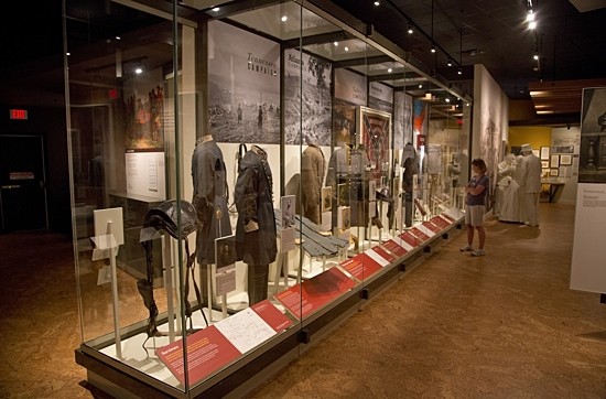 Interior of museum