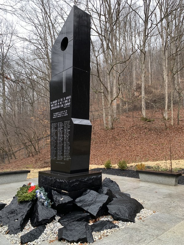 Farmington No. 9 Mine Disaster Memorial.