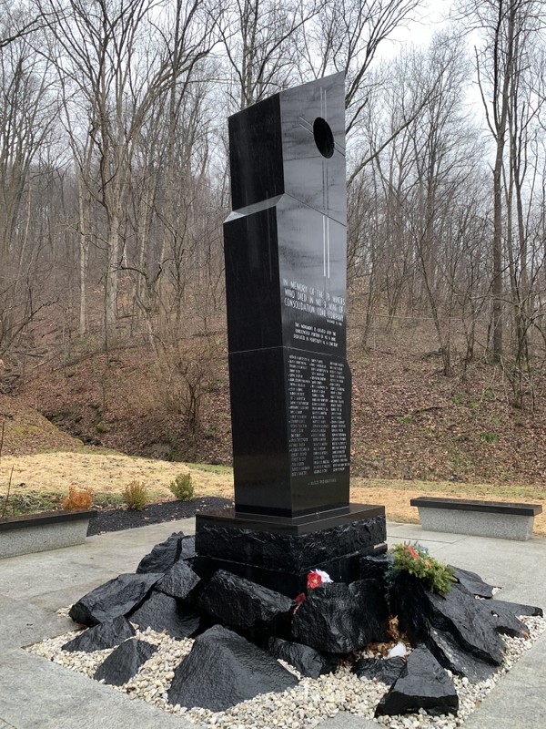 Farmington No. 9 Mine Disaster Memorial.