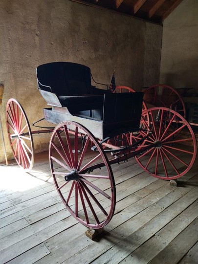 Buggy inside the Storehouse