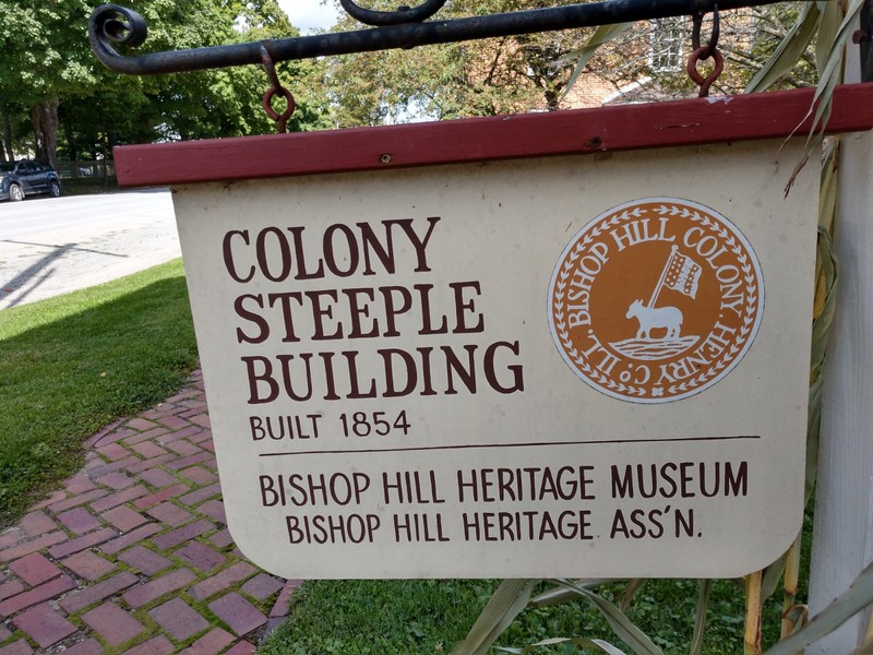 Steeple Building Sign