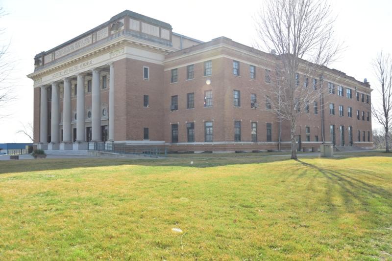 Another view of the Memorial Hall