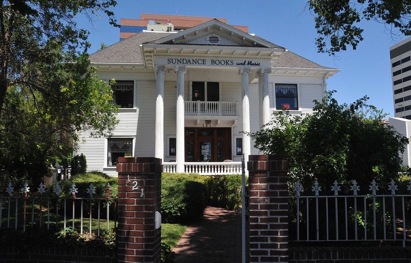 The Levy House is now the location of the Sundance Books and Music store.