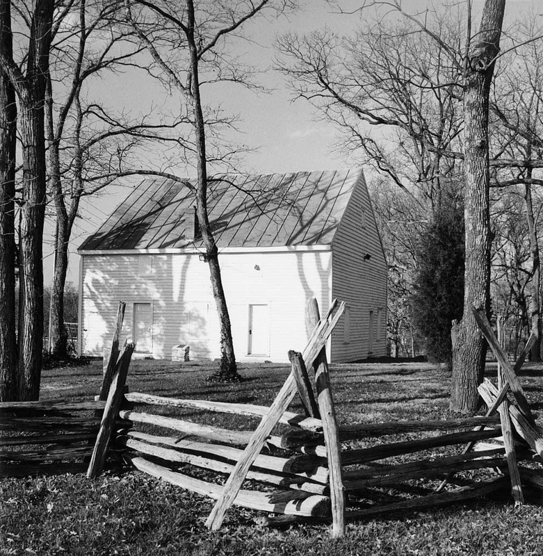 Frying Pan Meetinghouse, courtesy of Virginia Department of HIstoric Resources (reproduced under Fair Use).