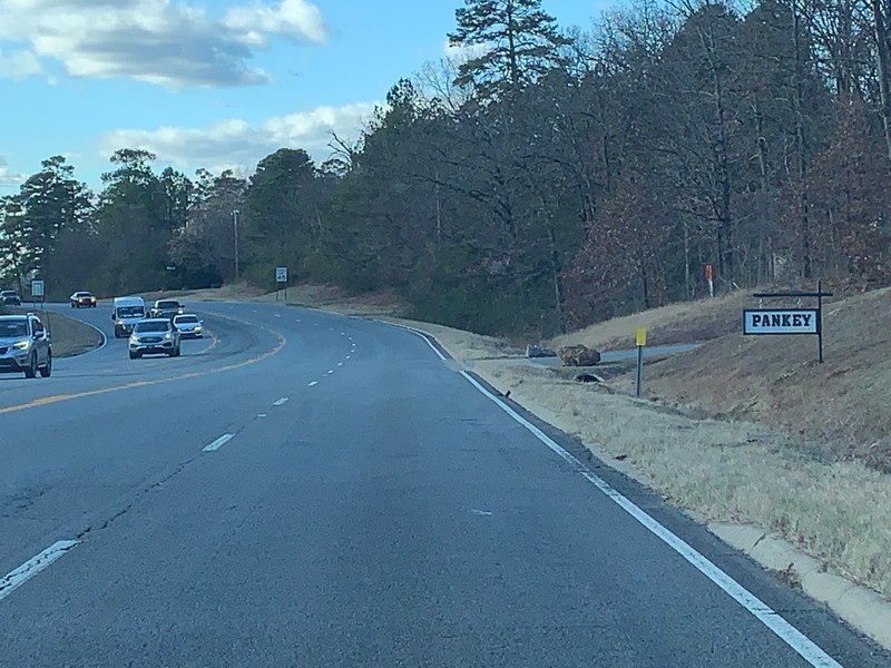 The Pankey community spanned several miles along the north and south sides of Cantrell Road.