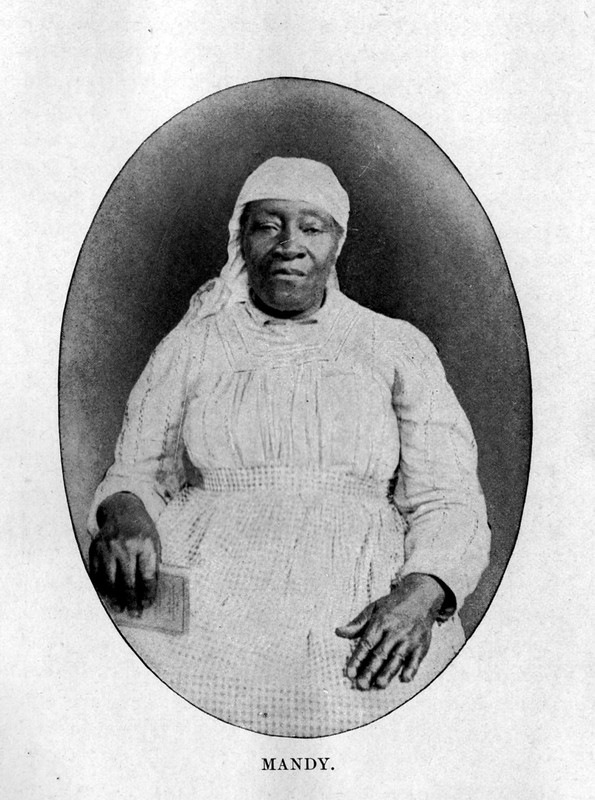 Amanda Bugg, born into slavery on Thomas Miles Watson's plantation