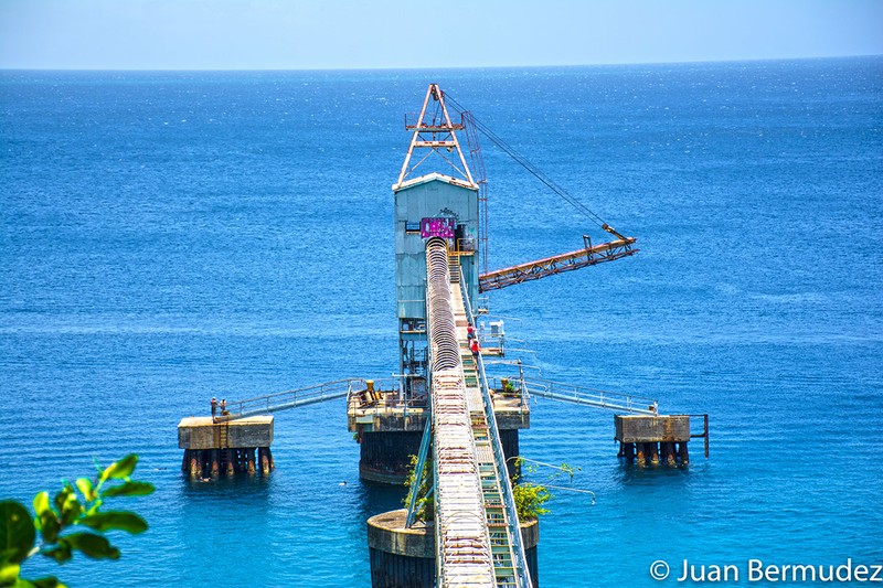 Sugar Pier in Aguadilla was built in 1955 in order to acquire Black sugar from the centers of the area for export to the United States.