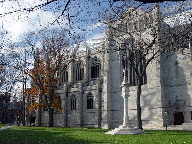 2003 photo of the Princeton University Chapel