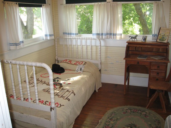 President Clinton's Boyhood Room in the Home 