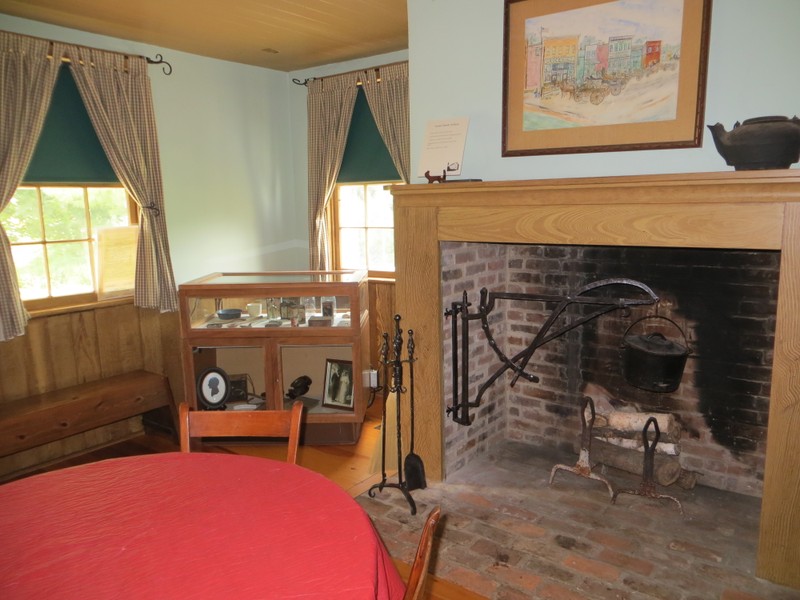 Hearth Room. This was the home's family entryway and family room