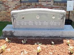 This monument to the three students is located next to Mt. Nebo Missionary Baptist Church