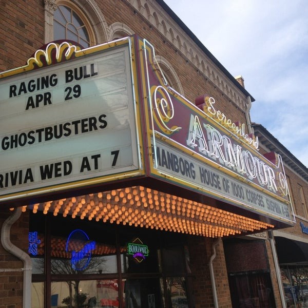 Another exterior view of the theater