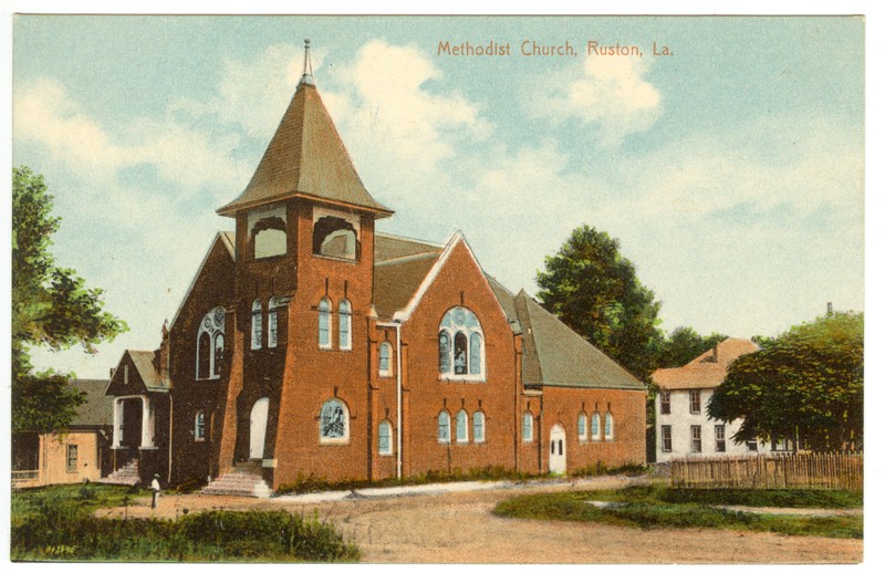Post Card of Methodist Church 