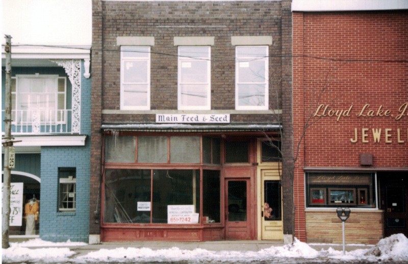 Lewis Ward Curtis Building, east elevation, 1982