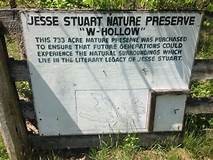 Welcome to the Jesse Stuart State Nature Preserve!