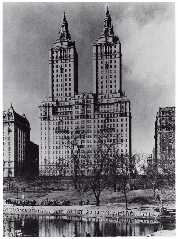 The Italian Renaissance Style San Remo Apartments, Early 1930s 