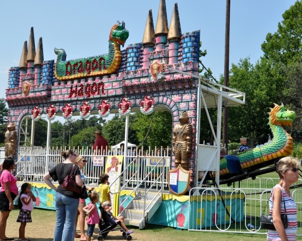 The Sea Dragon was one of the most prominent attractions at Neverland.