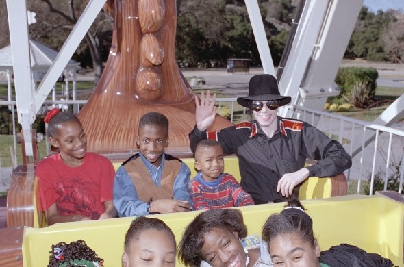 Michael Jackson was very generous with what he had and loved sharing it with the children. 