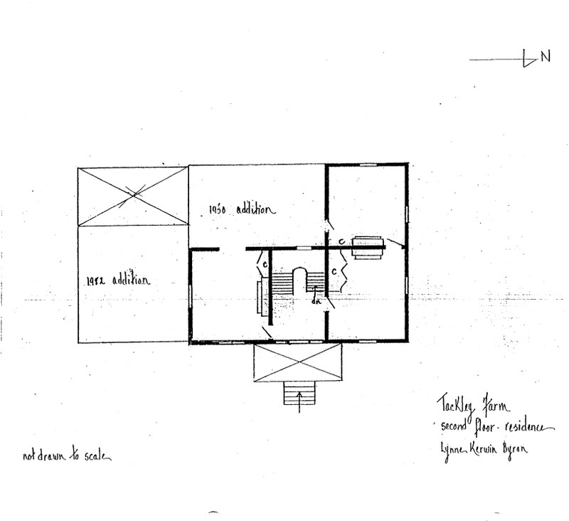 Floorplan of second floor