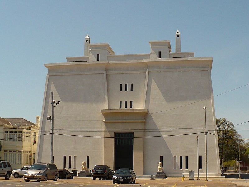 Scottish Rite Temple in Mobile AL as it appeared in 2009