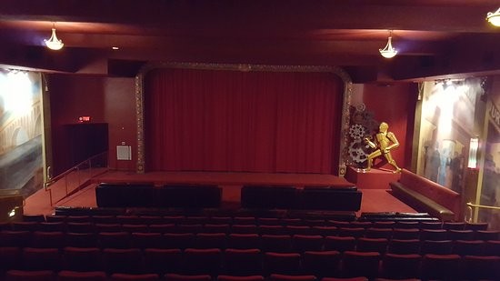 Interior of the theater