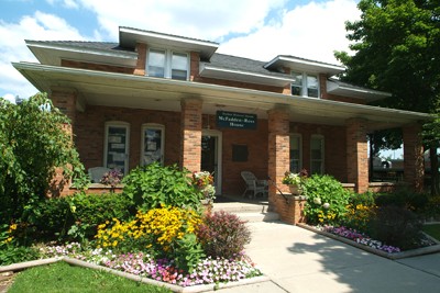 The main museum is located in the McFadden-Ross House since 1956.