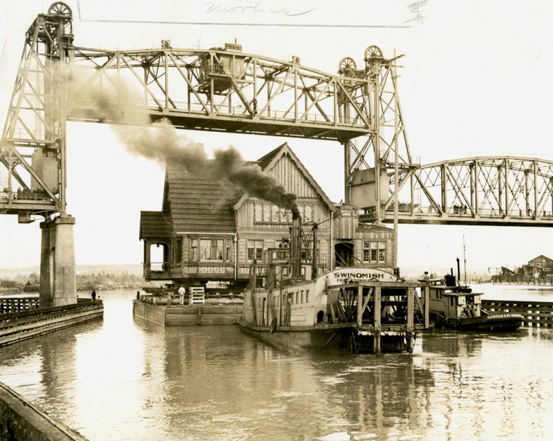 This picture depicts the move in 1938.