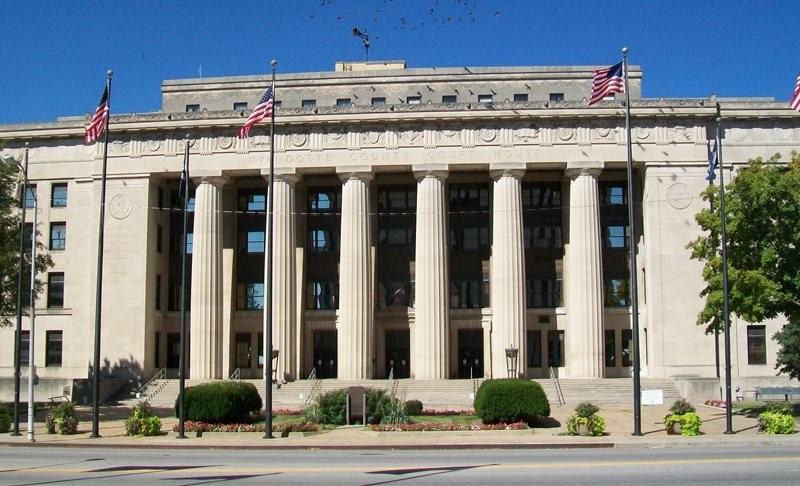 Judge Cordell D. Meeks, Sr Plaza in front of the Wyandotte County Courthouse