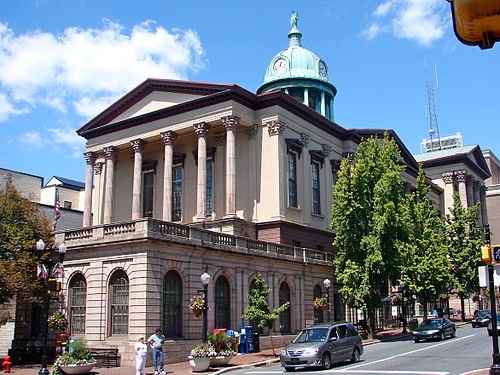 Lancaster County Courthouse, August 2011.