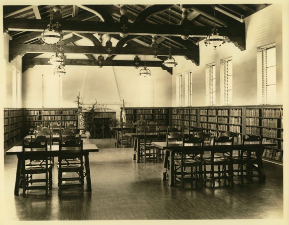 North Branch Library, interior (1936)