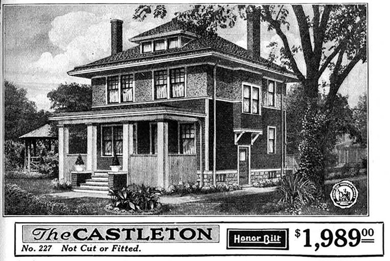 The Castleton Model provided by Sears and used by the Watkins Family