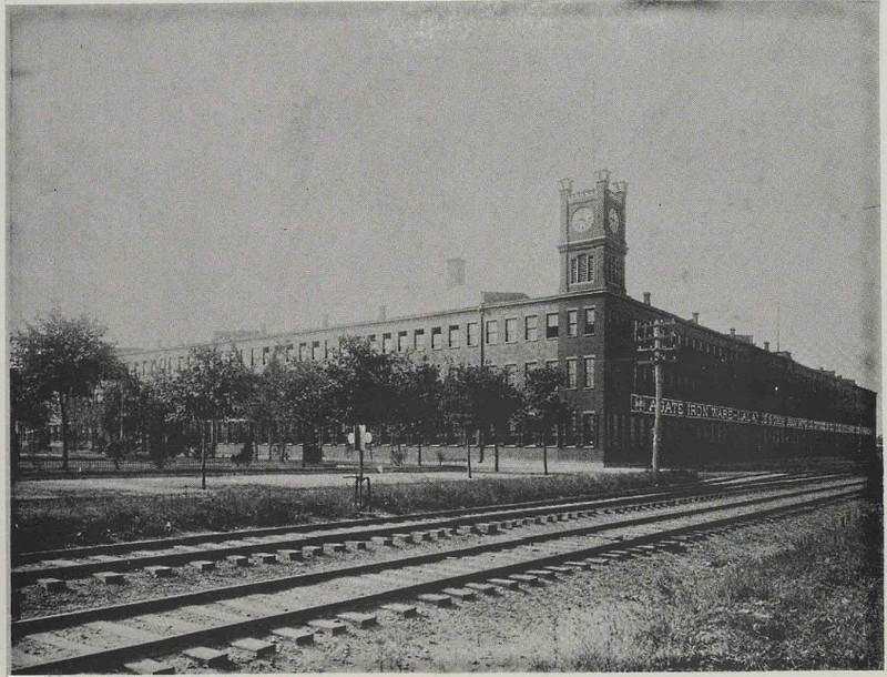 The Woodhaven factory in 1895.