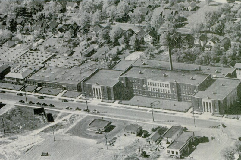 Aerial view of HEHS