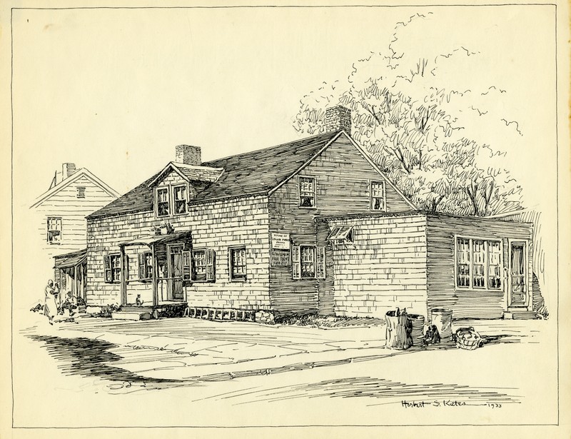 Early Depiction of the Jacob Purdy House