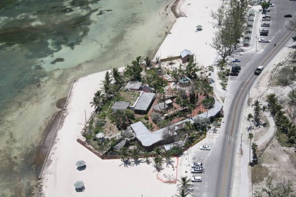 West Martello Tower aerial view