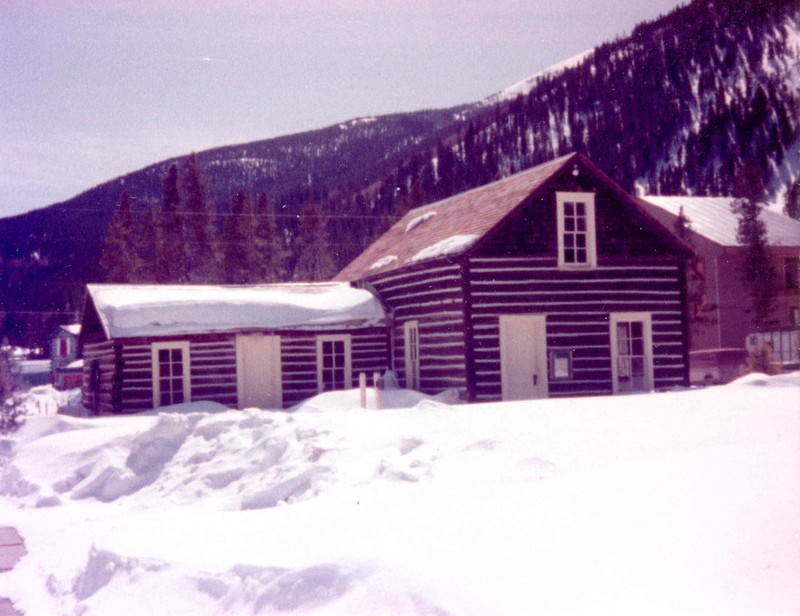 An early photo of the Bailey House in the Frisco Historic Park. When it first arrived in the park, local artisans and businesses rented the building for offices or maker space.