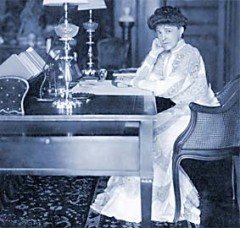 Edith Wharton at The Mount, 1905