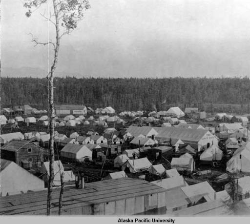 "Tent City" 1915