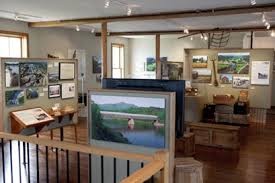 Inside of the Connecticut River Museum