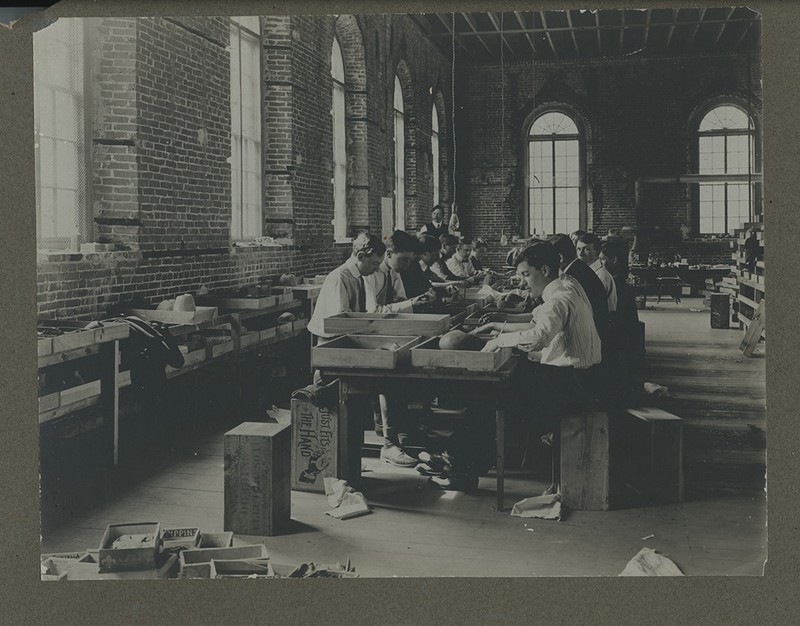 Student working, Robert S. Perabody Institute