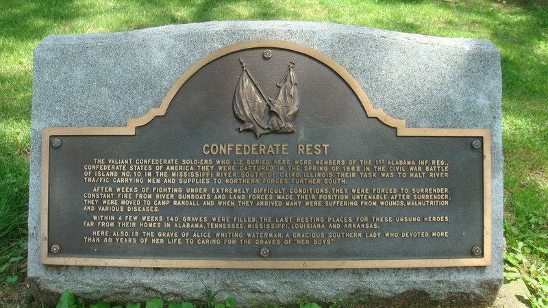  Forest Hill Confederate Rest Plaque.