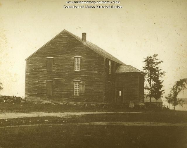 The Meeting House as it looked in 1871.