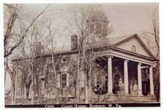 Postcard of the Old (pre 1923) Courthouse - collection of Rob Wolford