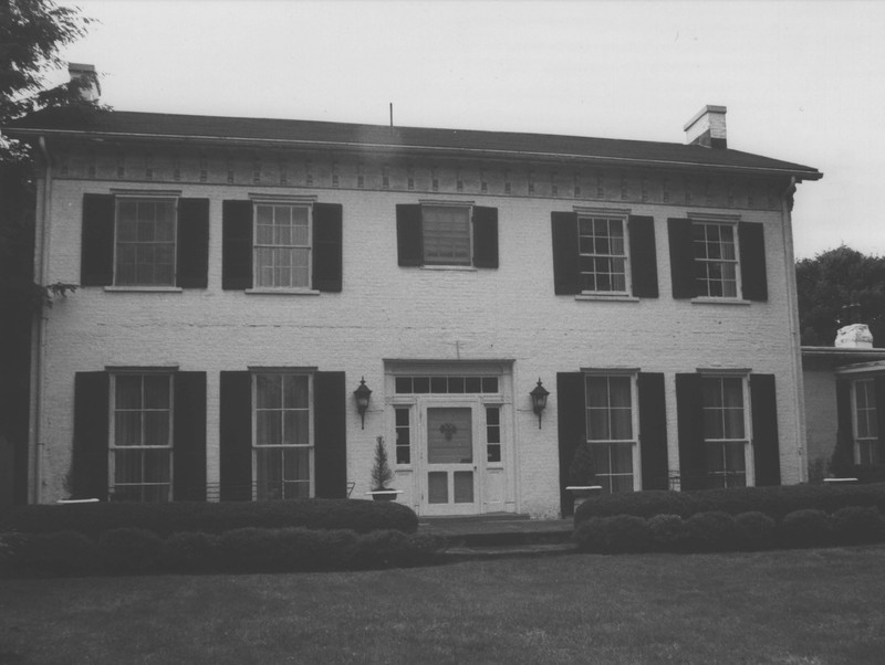 The house, pictured in 1980