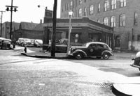 The Herndon building in the 1940s.