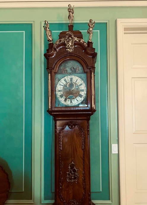 Bornholm Grandfather Clock that is Over 300 Years Old