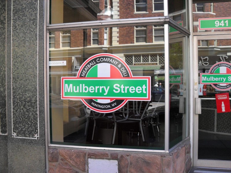 Exterior of Mulberry Street Meatball Co., now closed