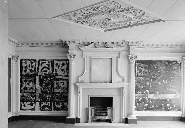 The Interior East Room on the First Floor, 1965 